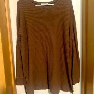 Zenana brown top large